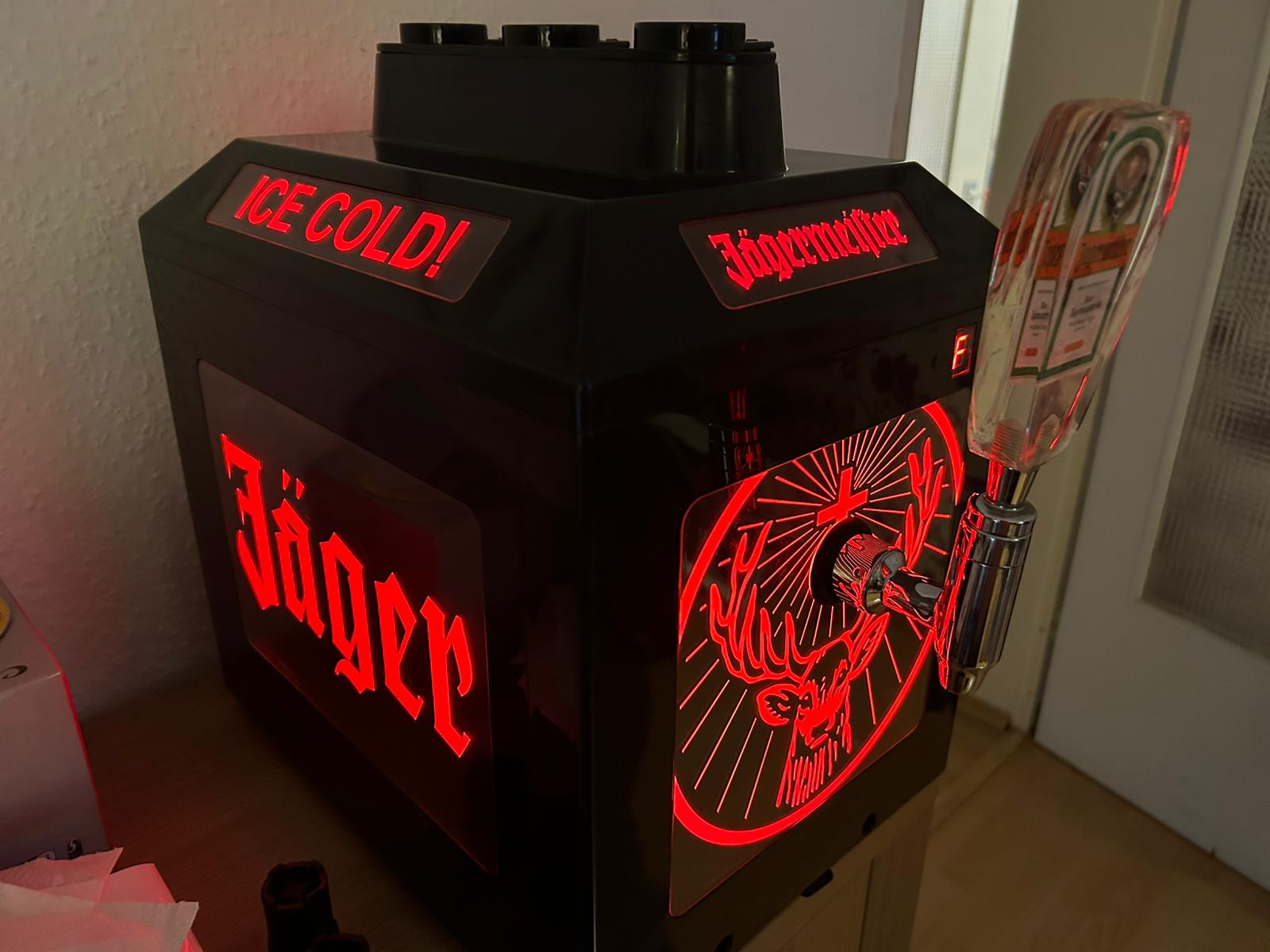 Jägermeister Zapfanlage 3 Flaschen